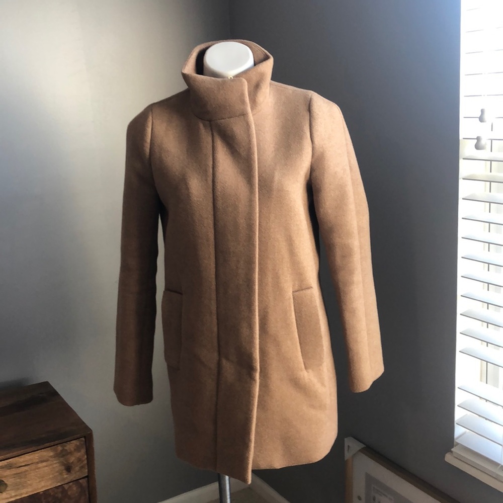 Wool Camel J. Crew coat
